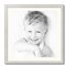 ArtToFrames 26x26" Matted Picture Frame with 22x22" Single Mat Photo Opening Framed in 1.25" White and 2" Mat (FWM-4098-26x26)
